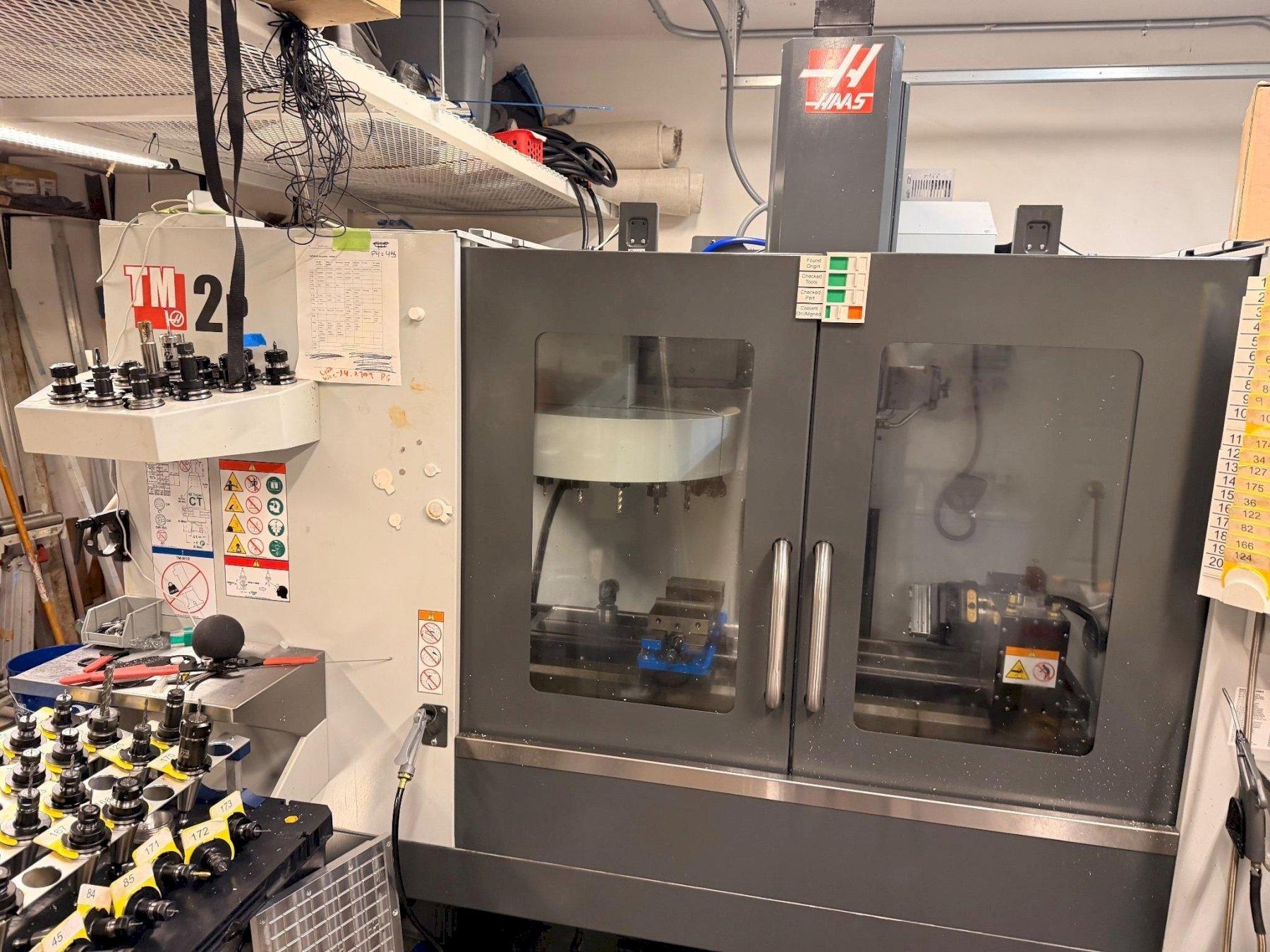 2023 TM-2P with HRT 160 4th Axis, Probing, 10K Rpm spindle, 20 ATC, large tooling package