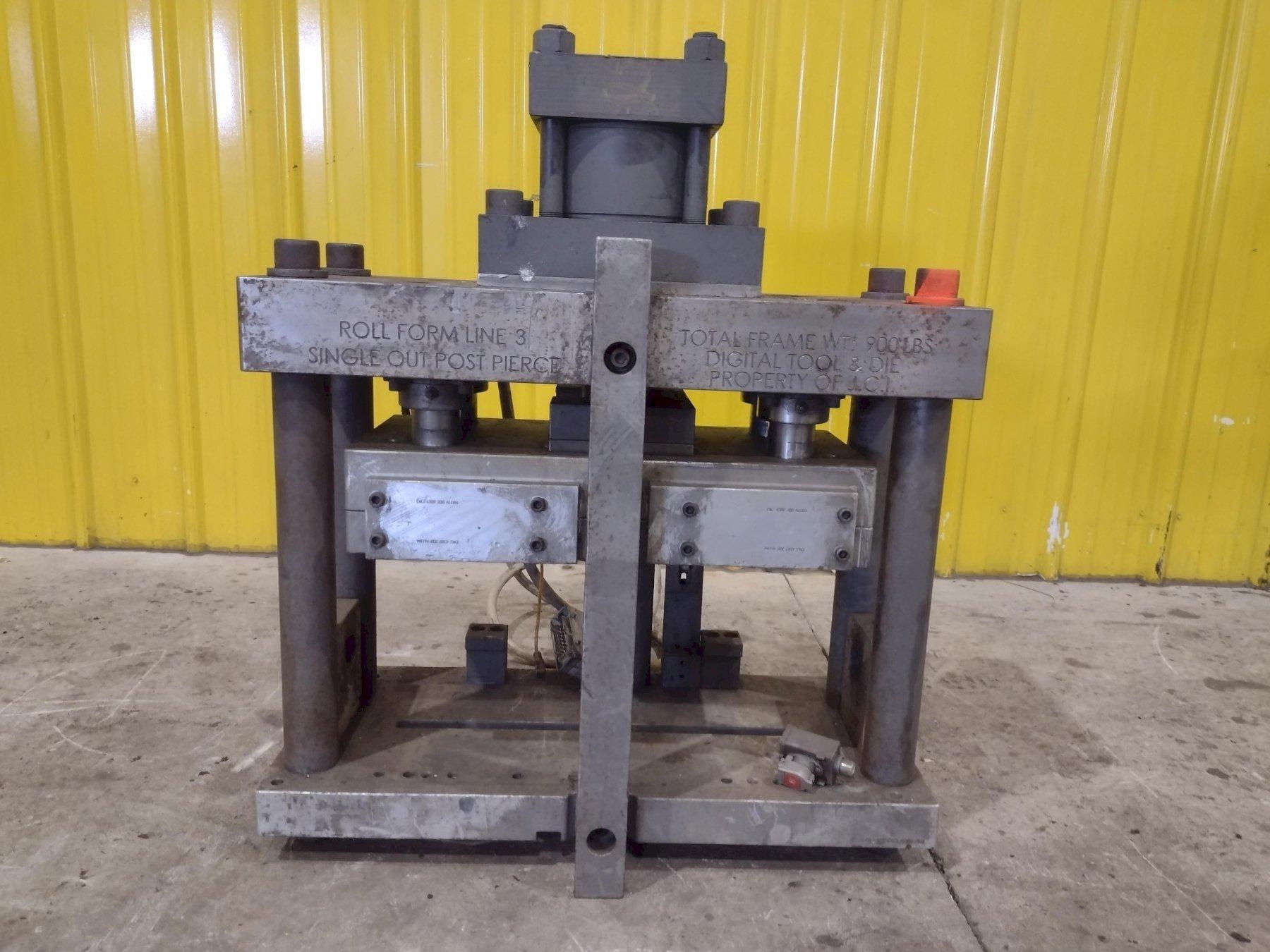 4-POST HYDRAULIC PRESS - ROLLFORMER CUTOFF PRESS: YOBRO #25563