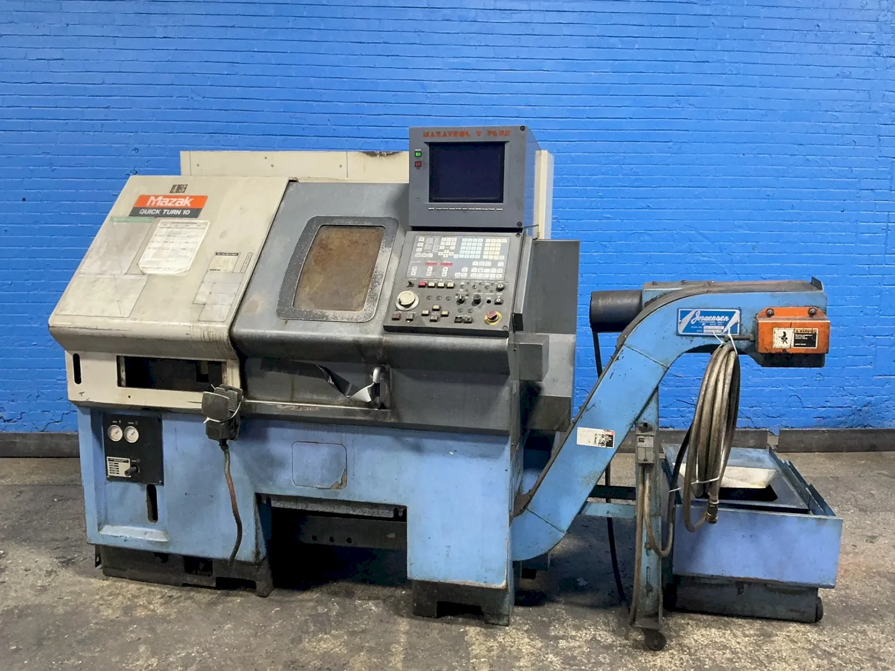 YAMAZAKI MAZAK CORP. QUICK TURN 10 CNC LATHE  -  QT-10