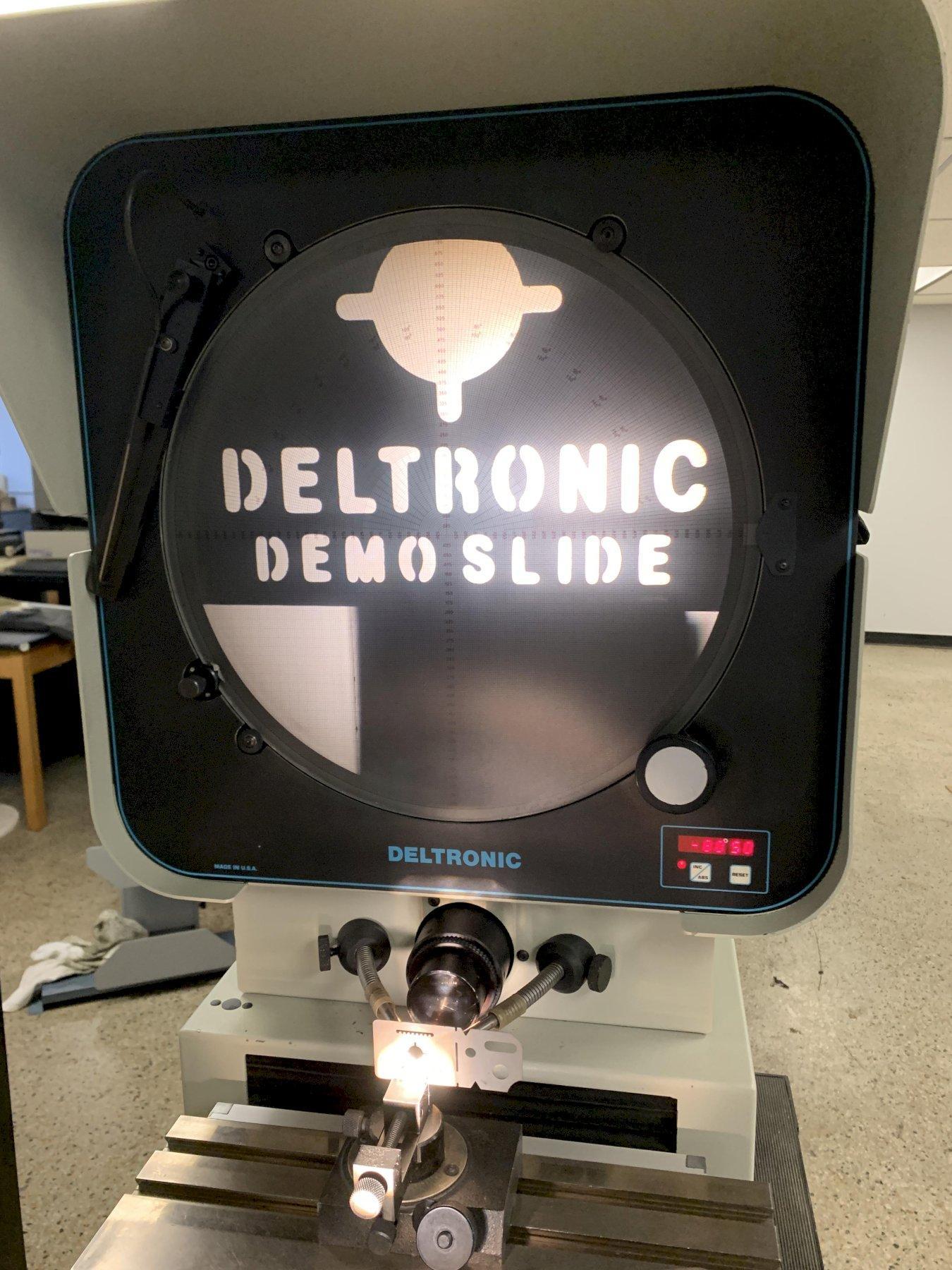 14" Deltronic Model DH214 Bench Top Optical Comparator, S/N 22910256.