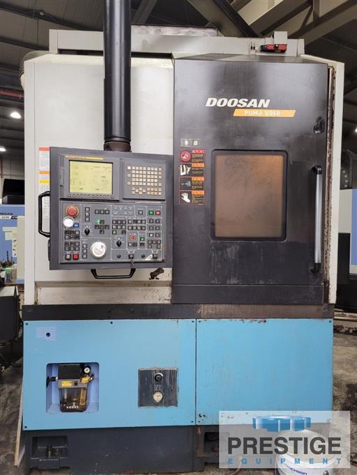 Doosan V550 28" CNC Vertical Turning Lathe