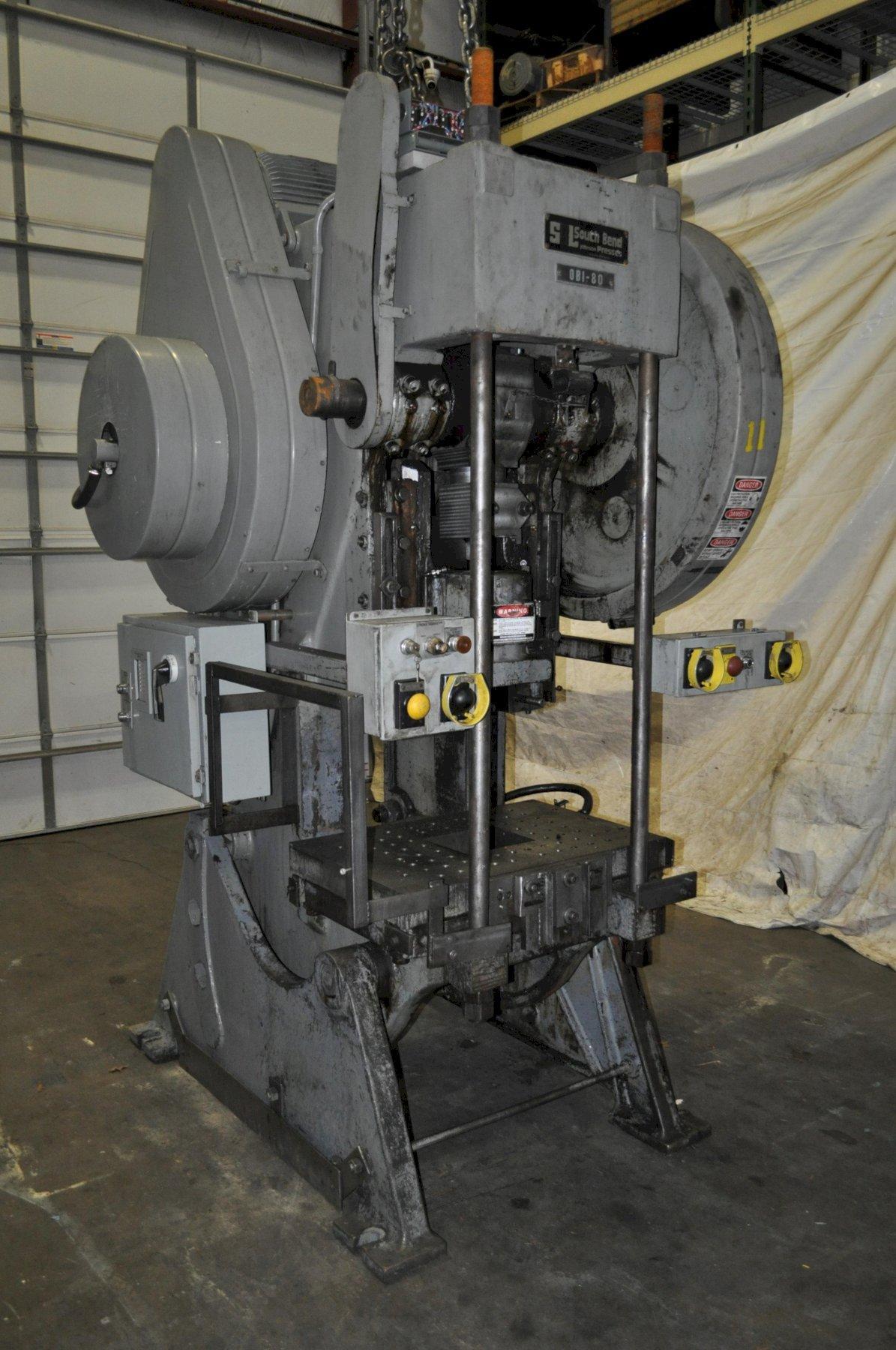 80 TON SOUTHBEND JOHNSON OBI PRESS