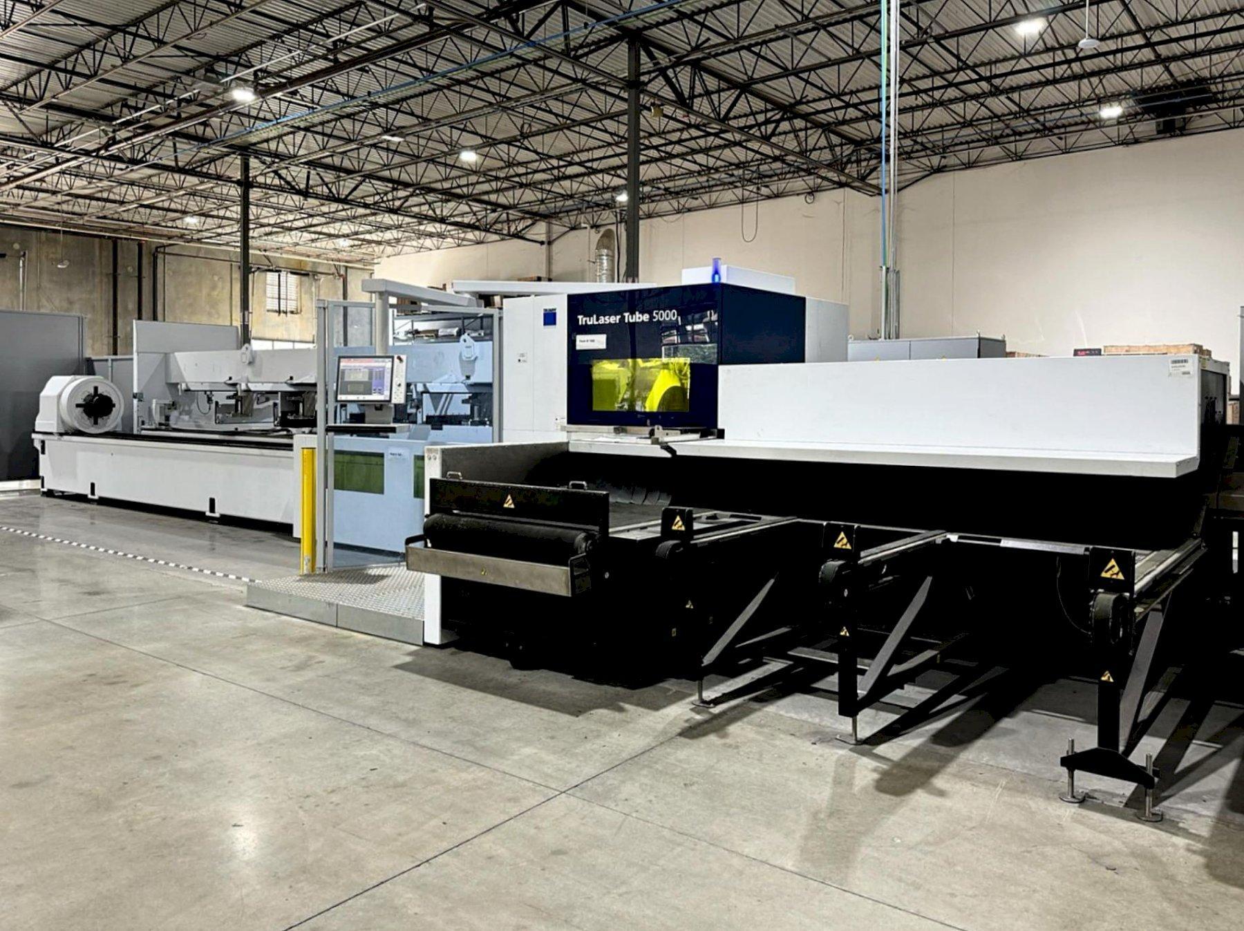 TRUMPF TruLaser Tube 5000 Fiber - Lasers, Tube Cutting