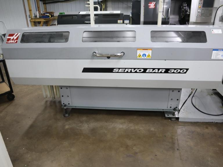 Haas Servo Bar 300 Bar Feed with Floor Plate for Haas SL-10 CNC Lathe- Auction Item