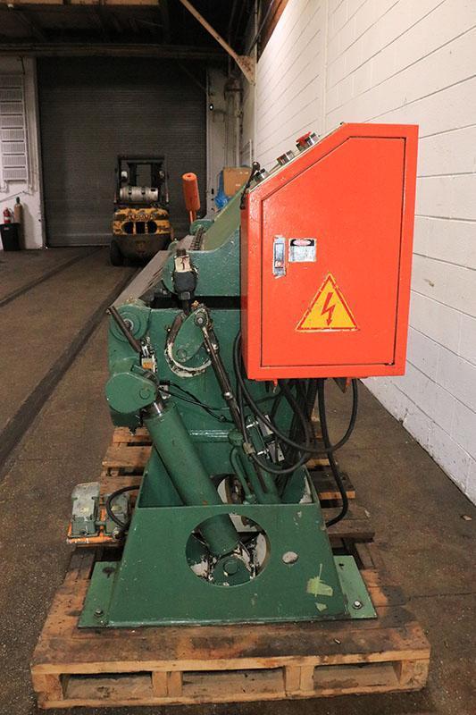 12 Ga x 6 ft., Used Chicago Hydraulic Box & Pan Brake, HBPU 612-6
