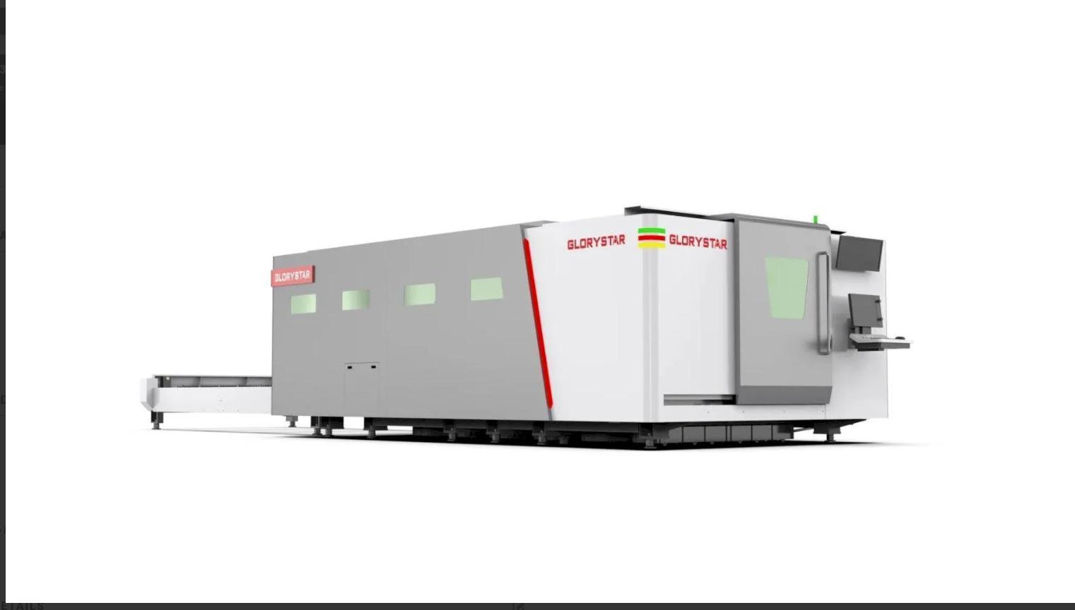 1- NEW GLORYSTAR 6KW LASER CUTTING MACHINE MODEL# GS-3015CE