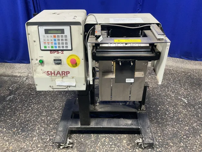 SHARP PACKAGING SYSTEMS, INC. 13” ROLL BAGGING MACHINE  -  BPS-2