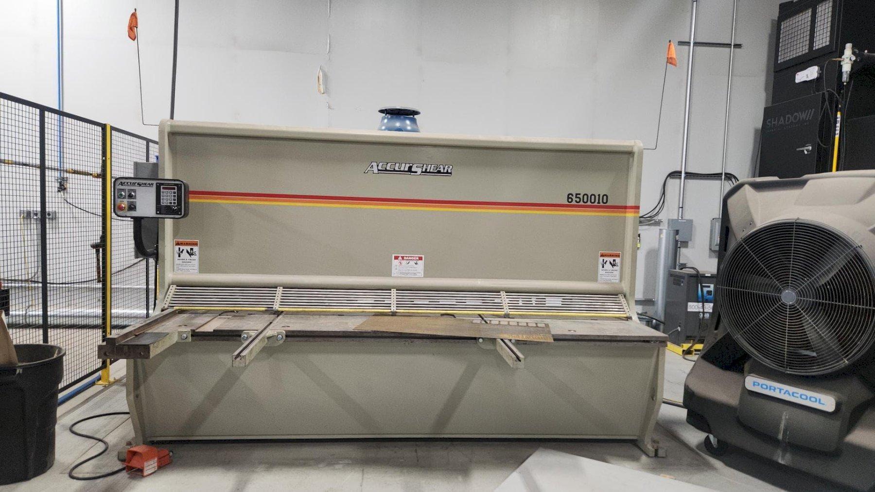 1/2″ x 10′ Accurshear 650010 Hydraulic Shear, 2022