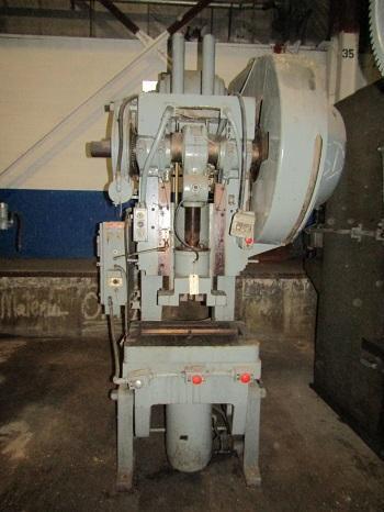 60 TON BLISS MODEL #C-60 OPEN BACK INCLINABLE SINGLE CRANK PRESS