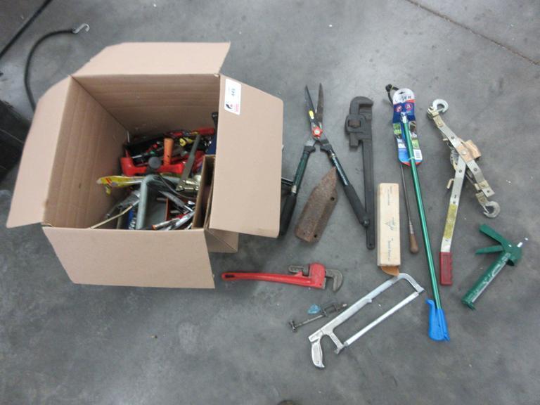 Hand Tools, Various, Wrenches, Saws, Screw Drivers, Hammers and More- Auction Item