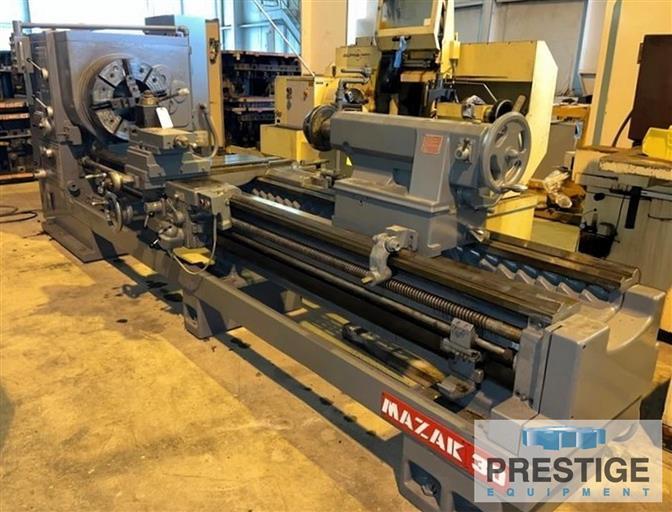 Mazak 30" x 100" Heavy Duty Hollow Spindle Oil Country Lathe