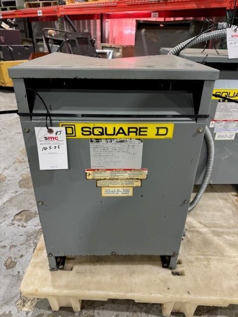 1 - PREOWNED SQUARE D 45 KVA TRANSFORMER