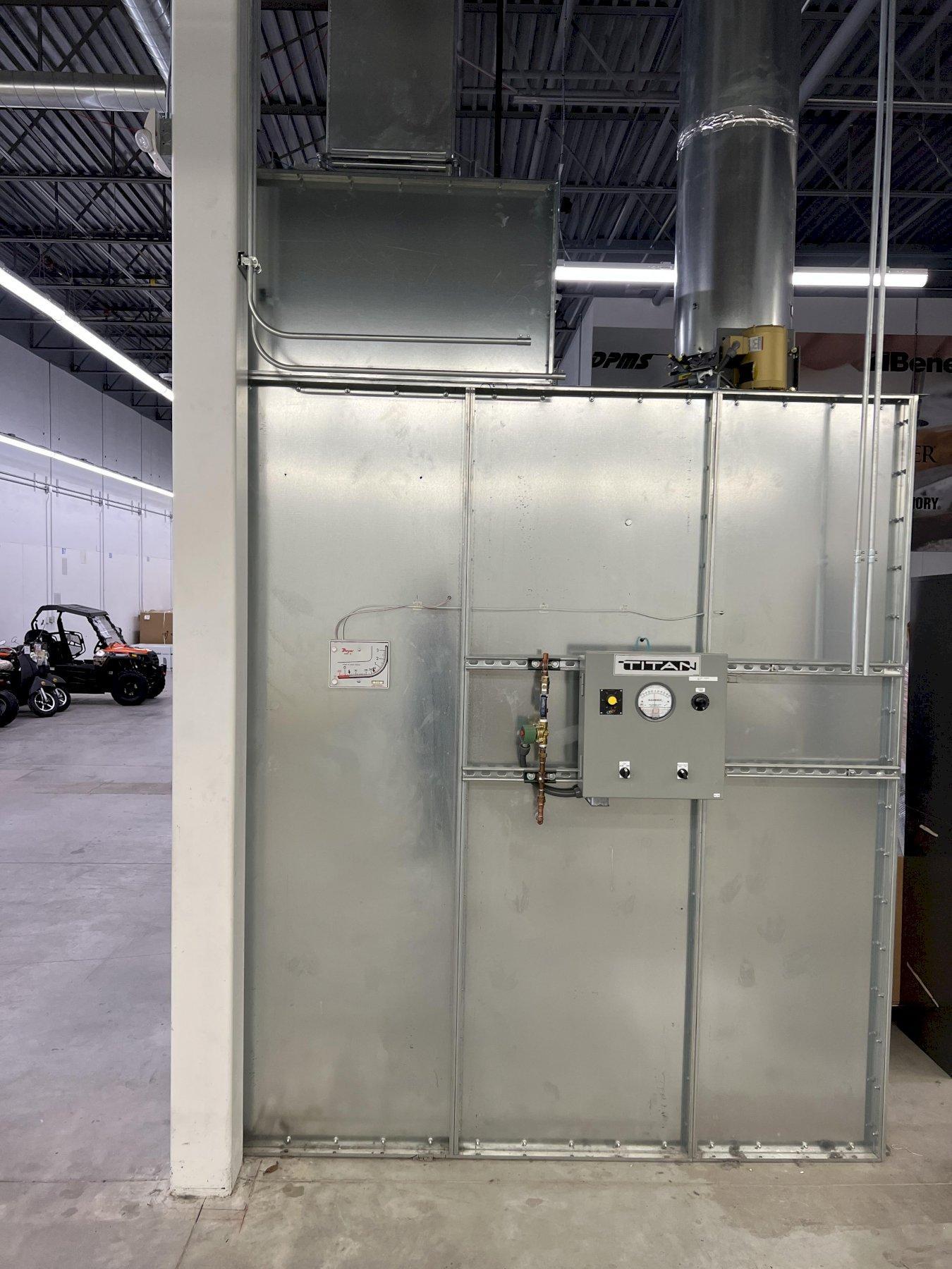COL-MET SPRAY BOOTH WITH TITAN AMU