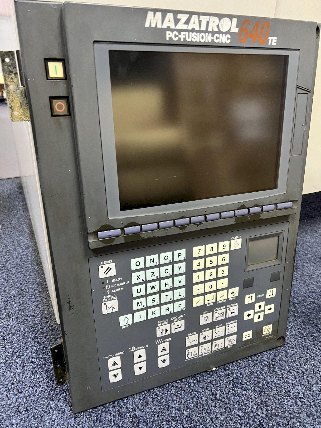 MAZATROL 640 TE, PC-FUSION-CNC CONTROL, 2017, TESTED
