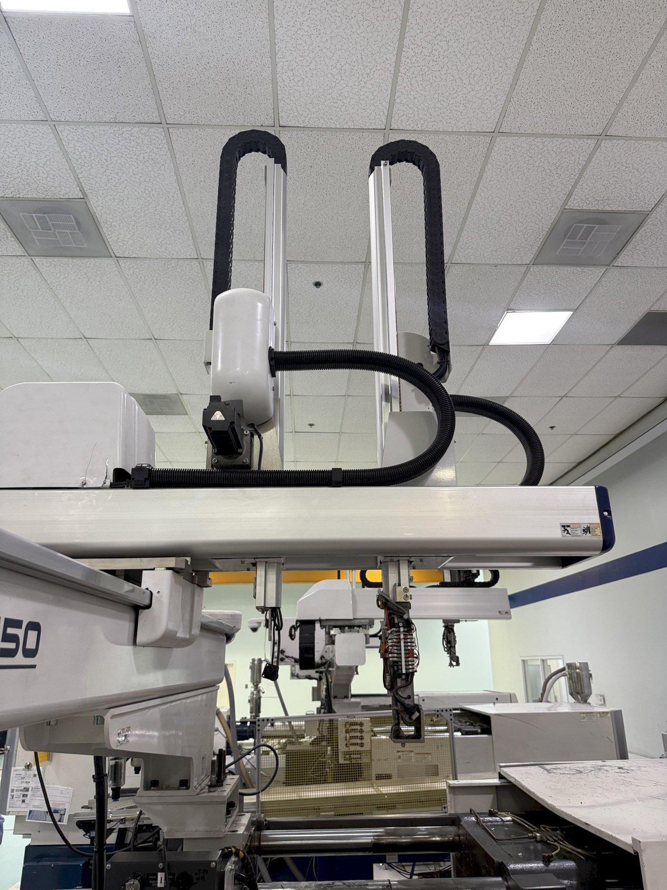 Yushin Used YA-150DL Servo Robot, 100-225 ton, yr. 2010