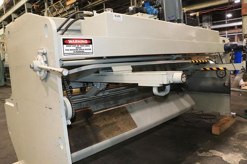 1/4" x 10' ACCURSHEAR HYDRAULIC POWER SHEAR MODEL: 625010