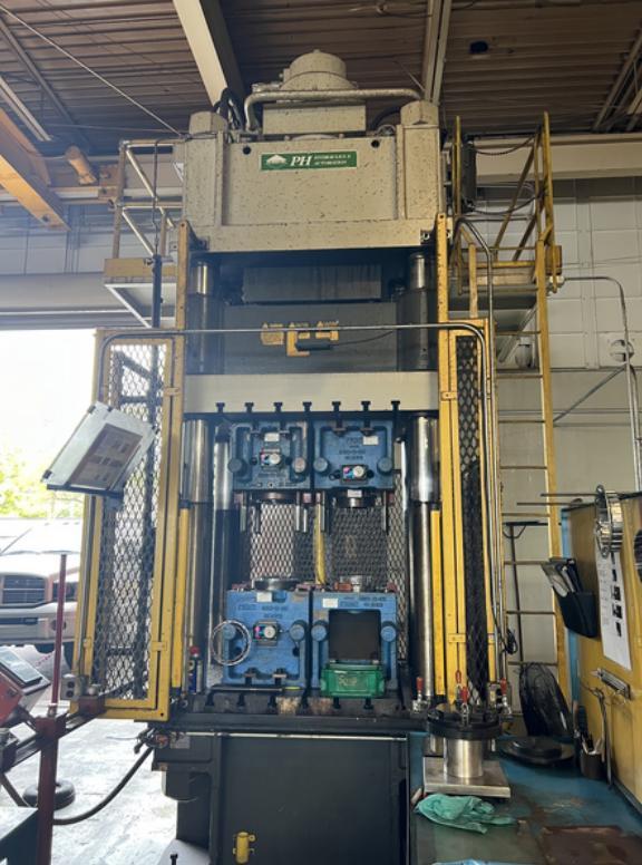 500 Ton PH Hydraulics 4 Post Downacting Hydraulic Press