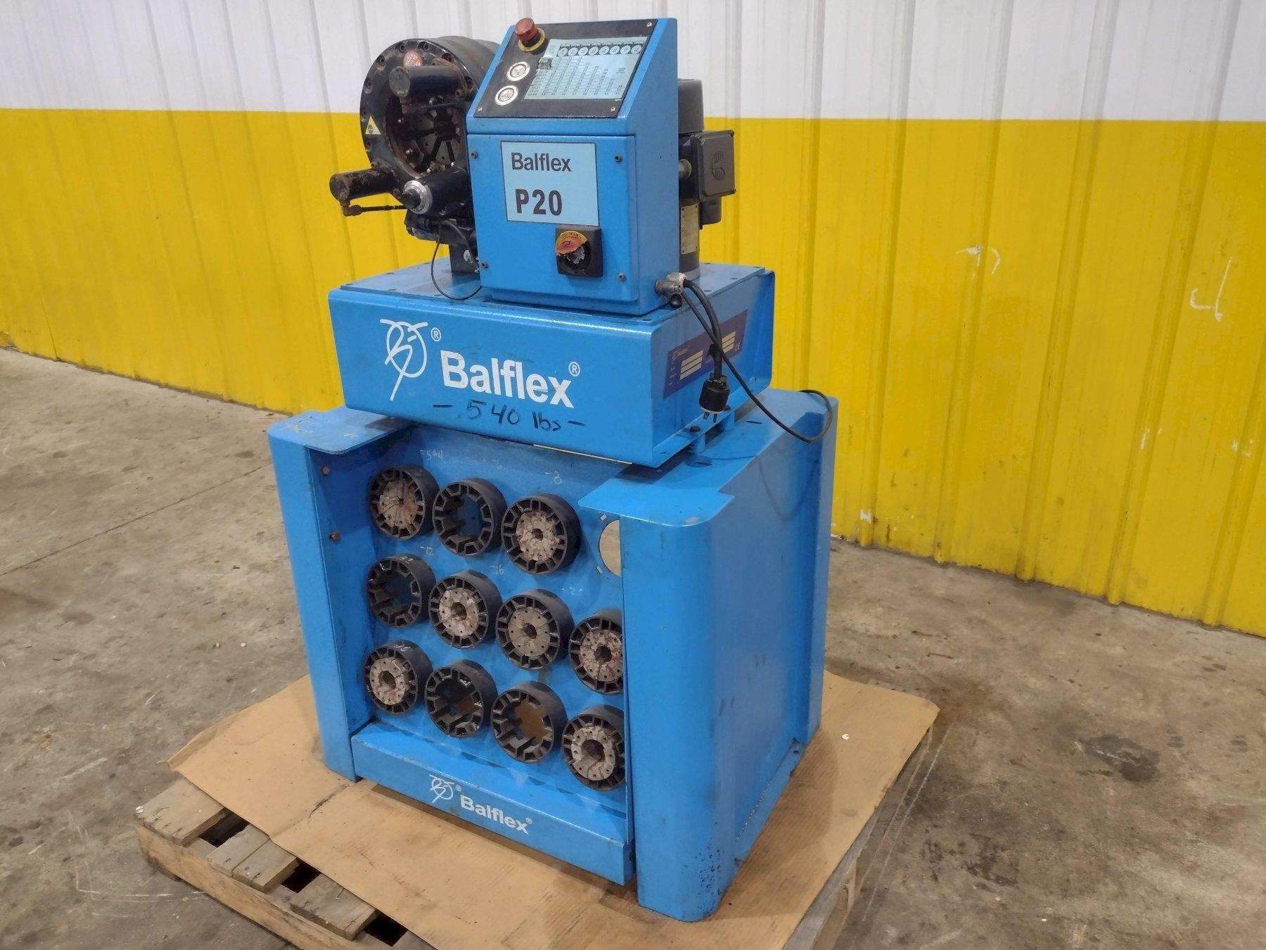 1.5" BALFLEX MODEL #P20 HYDRAULIC HOSE CRIMPER : YOBRO 25555