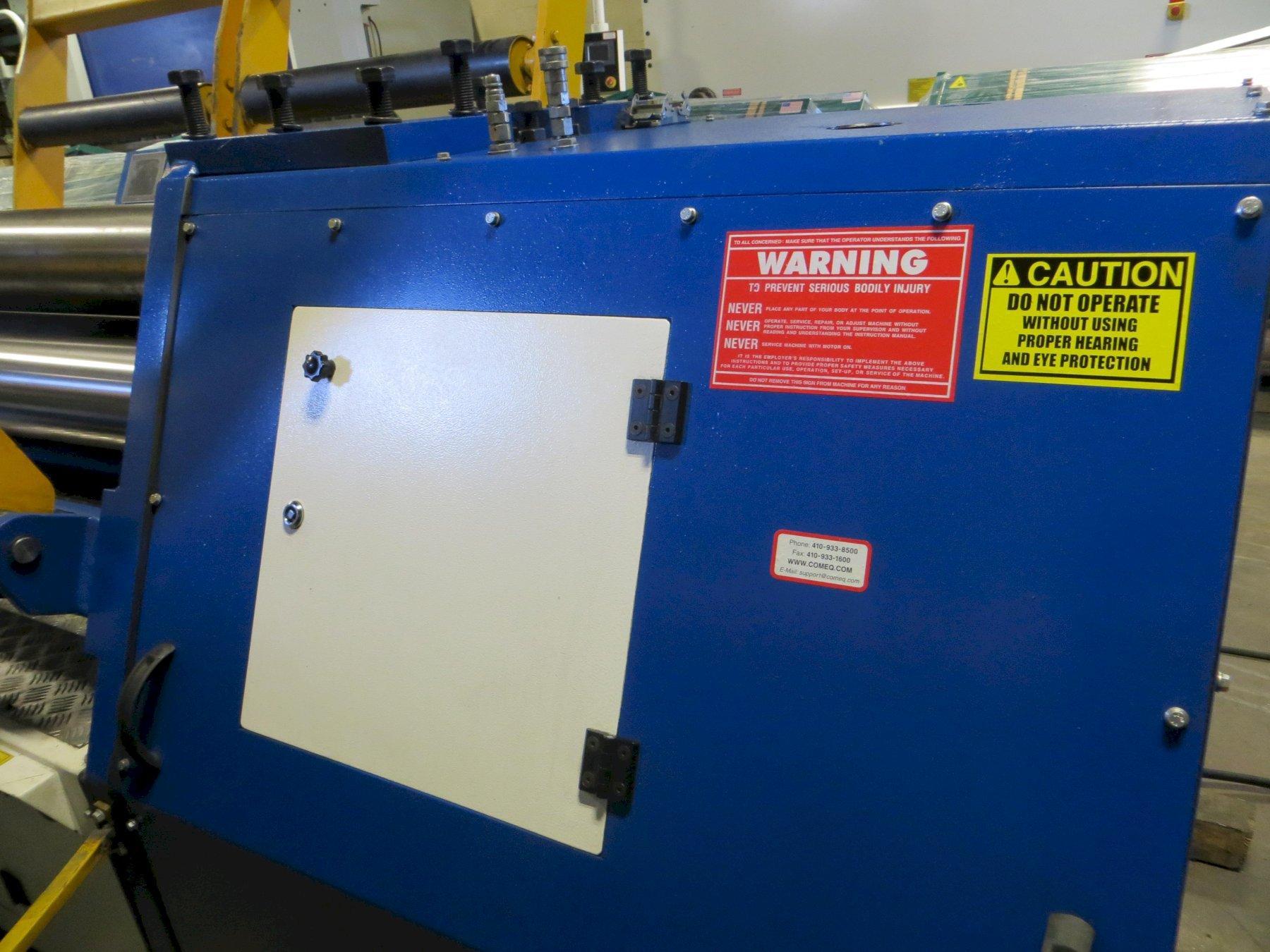 7.87" Diameter x 6 ft Americor Hydraulic 4-Roll Double Pinch Plate Bending Roll Model 4RDP 200/6 (6 ft. x 3/8")