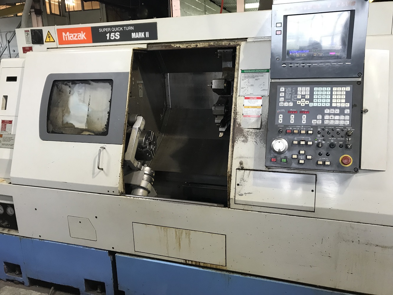 MAZAK SQT 15S CNC LATHE WITH SUBSPINDLE