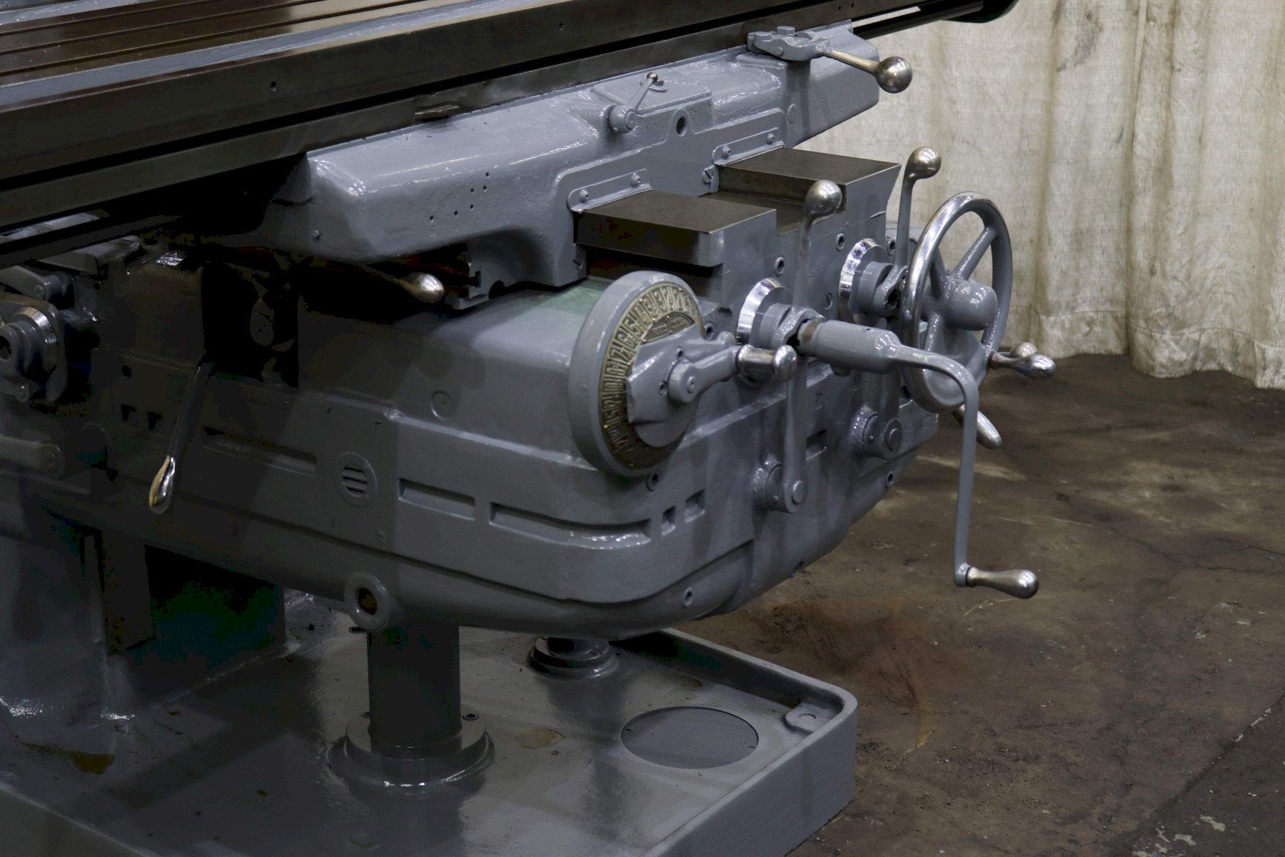 #5 KEARNEY & TRECKER PLAIN HORIZONTAL MILL: STOCK #67028