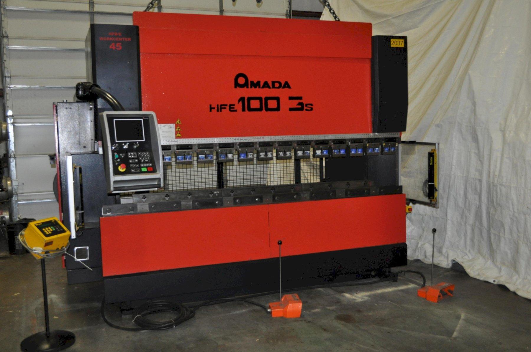 110 TON AMADA HYDRAULIC PRESS BRAKE