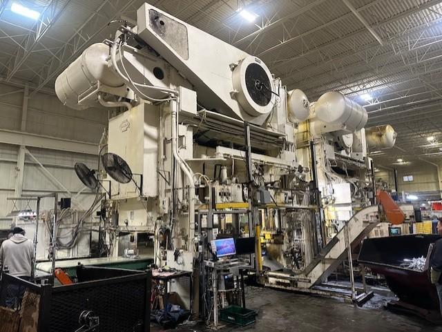 1600 Ton, DANLY #SE4-1600-132-72, TANDEM PRESS LINE