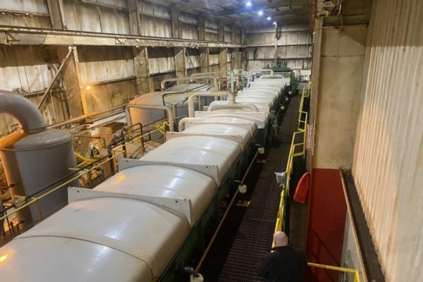 72" x 1/2" x 69,000# PRO-ECO/NELSON STEEL PICKLING LINE W/ INLINE SLITTING LINE