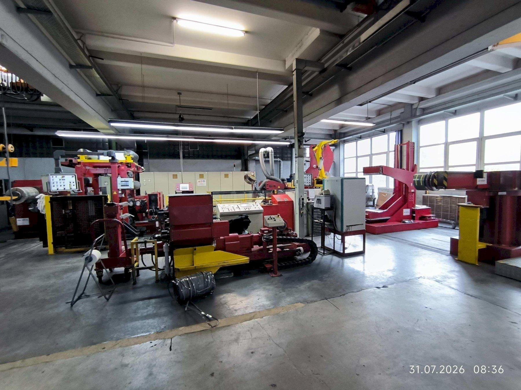 600MM X 2MM x 5 TON BURGHARDT + SCHMIDT SINGLE LOOP SLITTING LINE