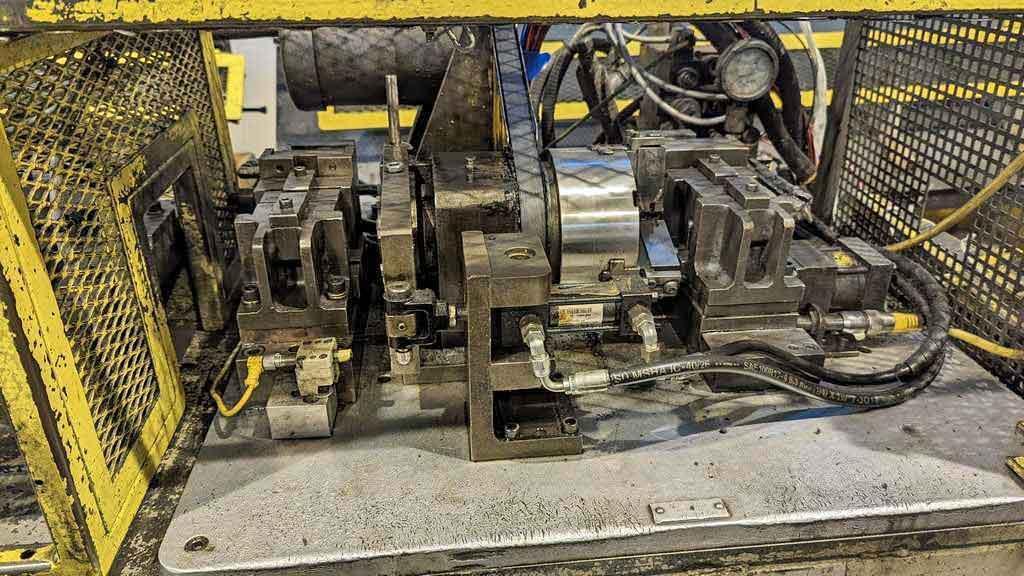 Tube Straightener and Cut-Off Machine, Komo Machine STOCK #3082