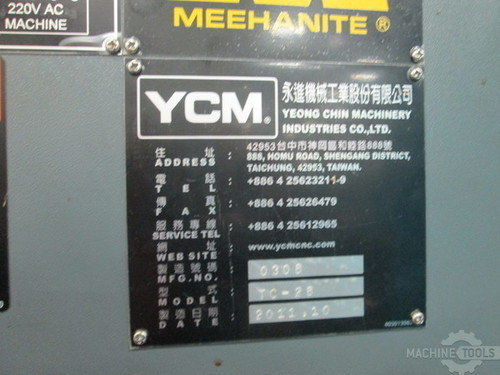 YCM TC-26 CNC Lathes