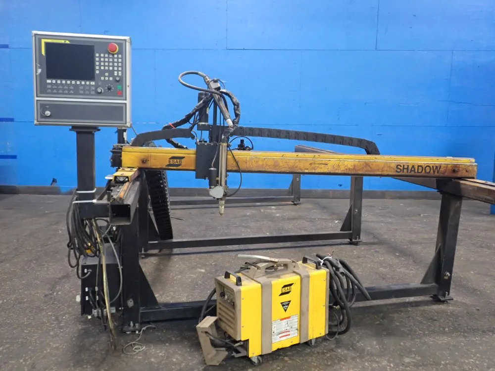 ESAB 190" X 85" PLASMA CUTTER  -  SHADOW