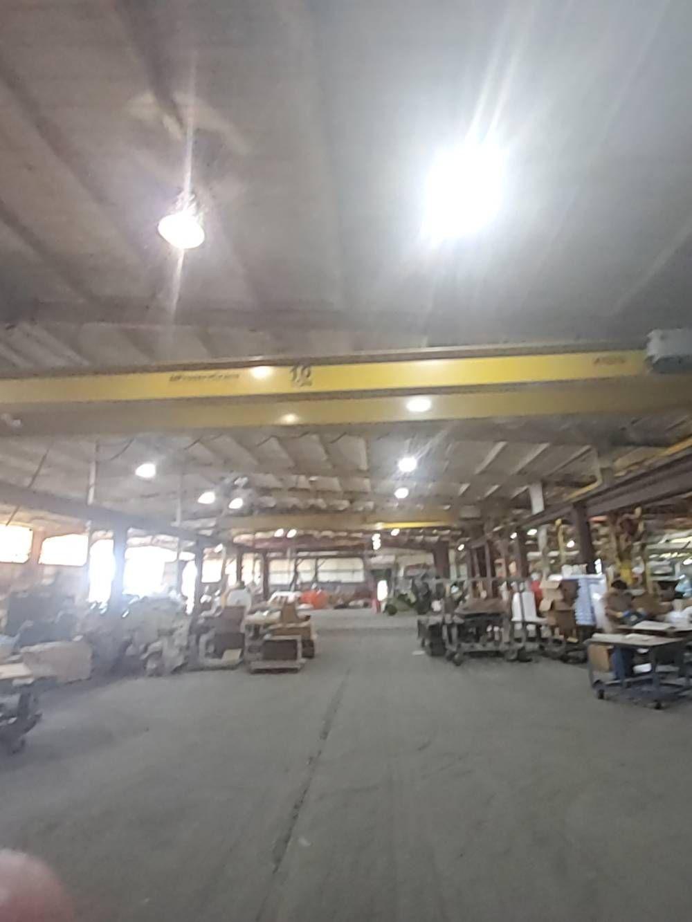 10 TON X 43' PROSERV DOUBLE GRIDER OVERHEAD BRIDGE CRANE : YOBRO 25871