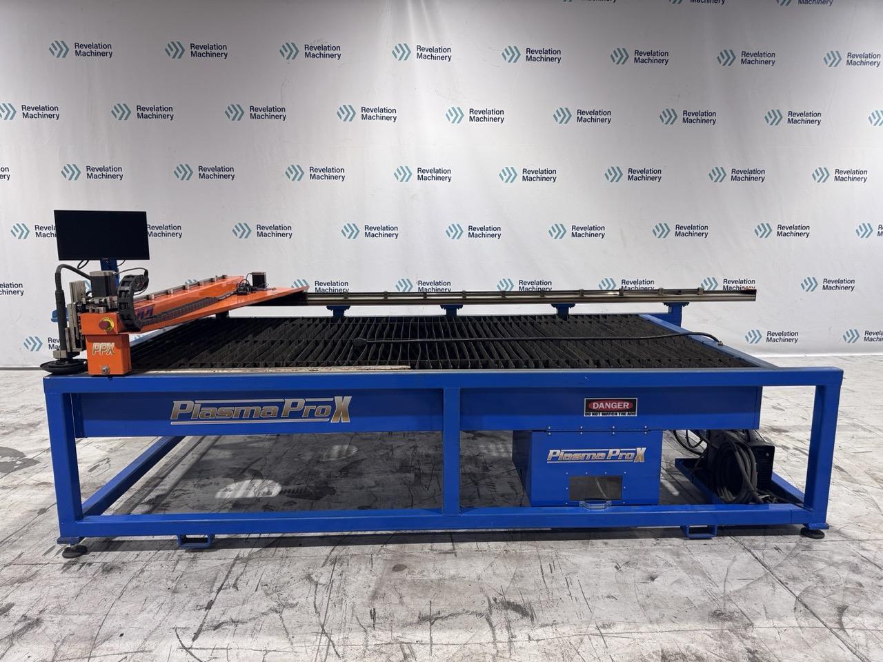 5′ x 10′ Plasma Pro X Model 510 CNC Plasma Cutting System, 2024 – Hypertherm powermax 45, CNC Controller & Software