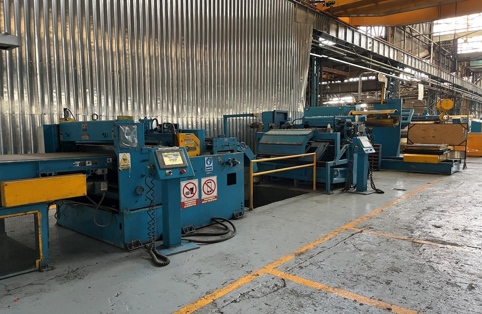1067mm (42") x 0.81mm COE Aluminum Cut to Length Line (2005)