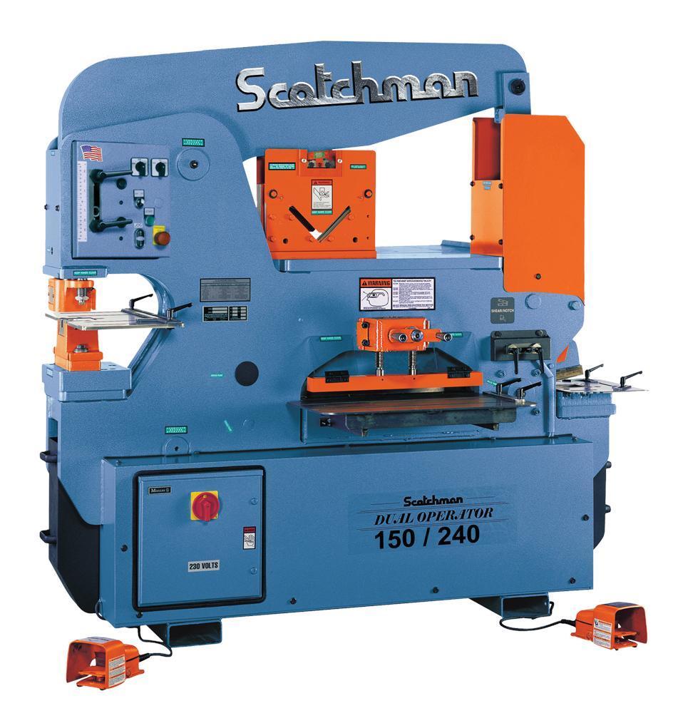 1 - NEW SCOTCHMAN IRONWORKER, MODEL #: DO150-24M