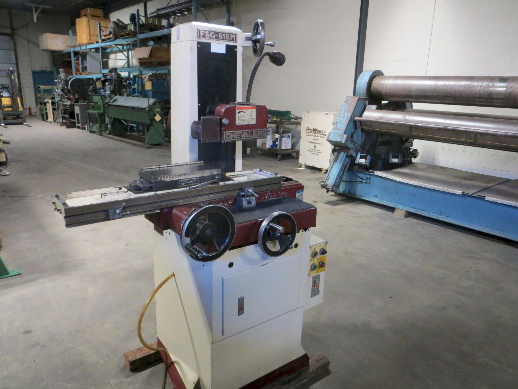 6" x 18" Chevalier Manual Surface Grinder Model FSG-618M