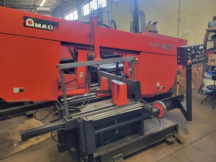 1999 Amada HK-800 Semi-Automatic Horizontal Bandsaw (#5332)