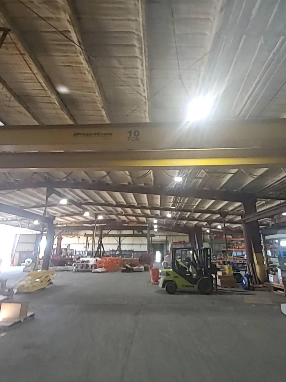 10 TON X 43' PROSERV DOUBLE GRIDER OVERHEAD BRIDGE CRANE : YOBRO 25870