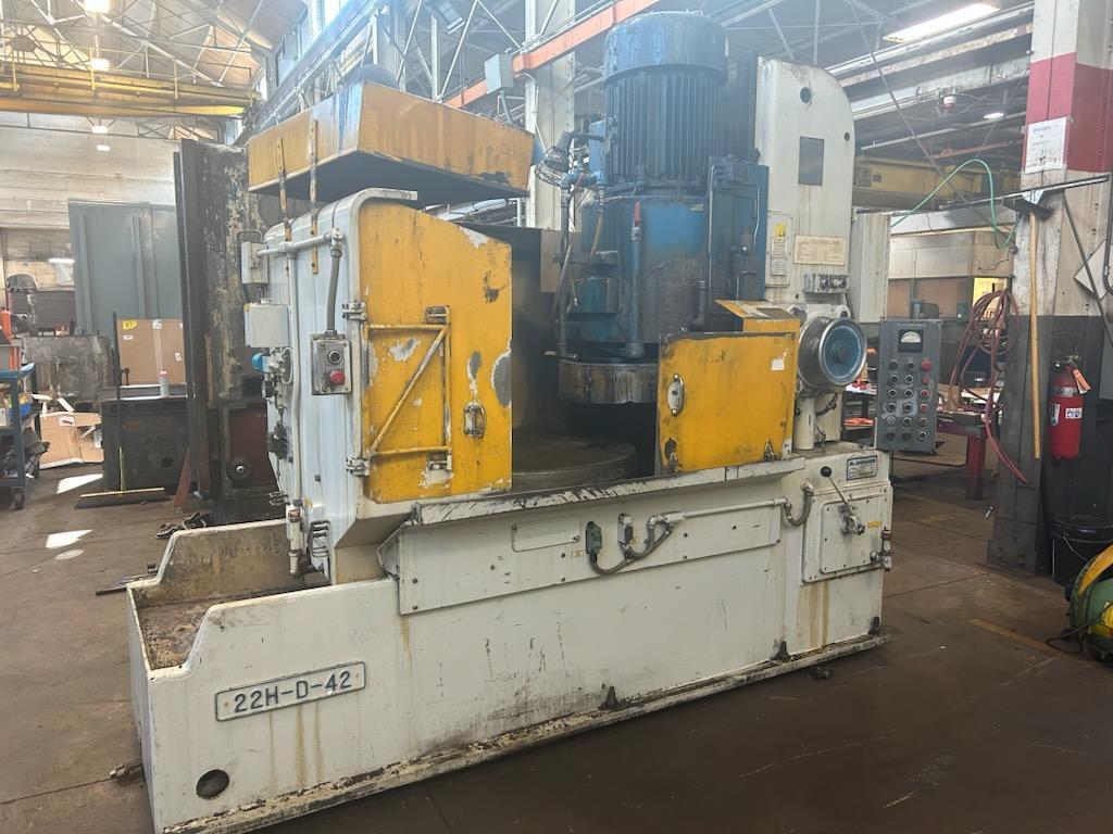 Blanchard #22HD-42, 42" Geared Head Vertical Spindle Rotary Surface Grinder "Certified"