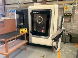 2017 DMG Mori DMU 50 Used 5-Axis CNC Vertical Machining Center For Sale