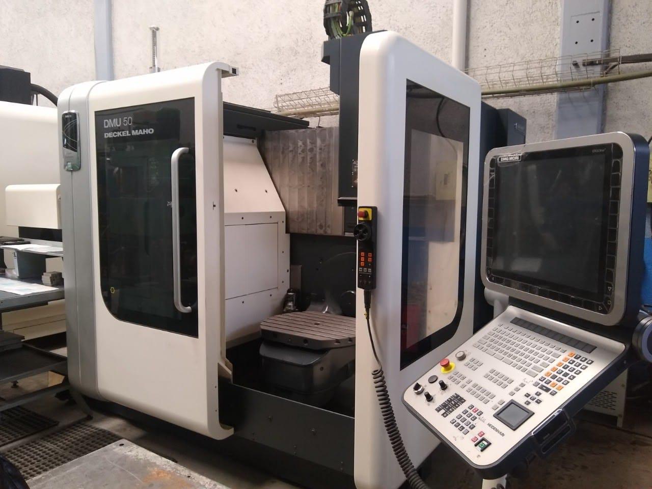 DMG Mori DMU 50 Used 5-Axis CNC Vertical Machining Center For Sale 2014