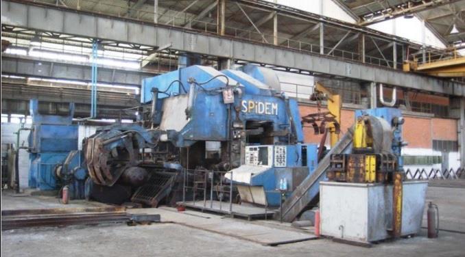 1800mm (71") x 0.2mm Exit Spidem 4-HI Aluminum Reversing Cold Rolling Mill (Revamped 2022)
