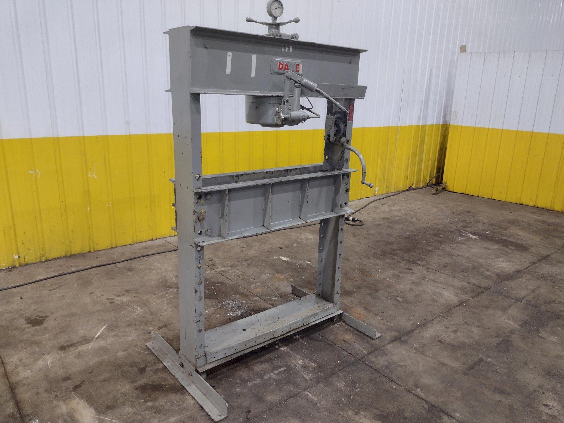 DAKE H FRAME MANUAL HYDRAULIC PRESS: YOBRO #25684