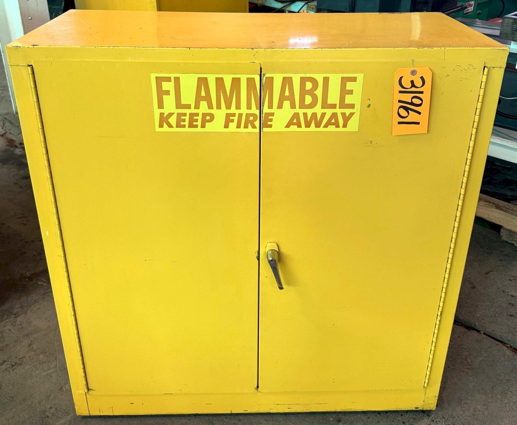 Lab Safety Flammable Storage Cabinet, 30 Gallons, 43″W x 18″D x 44″H
