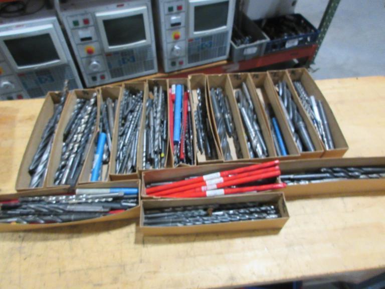 HSS Straight Shank & Morse Taper Drills 1/8" - 1-1/2- Auction Item
