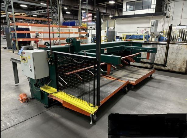 10 ga. x 12 ft, Used Tennsmith Power Shear, Model LM1210