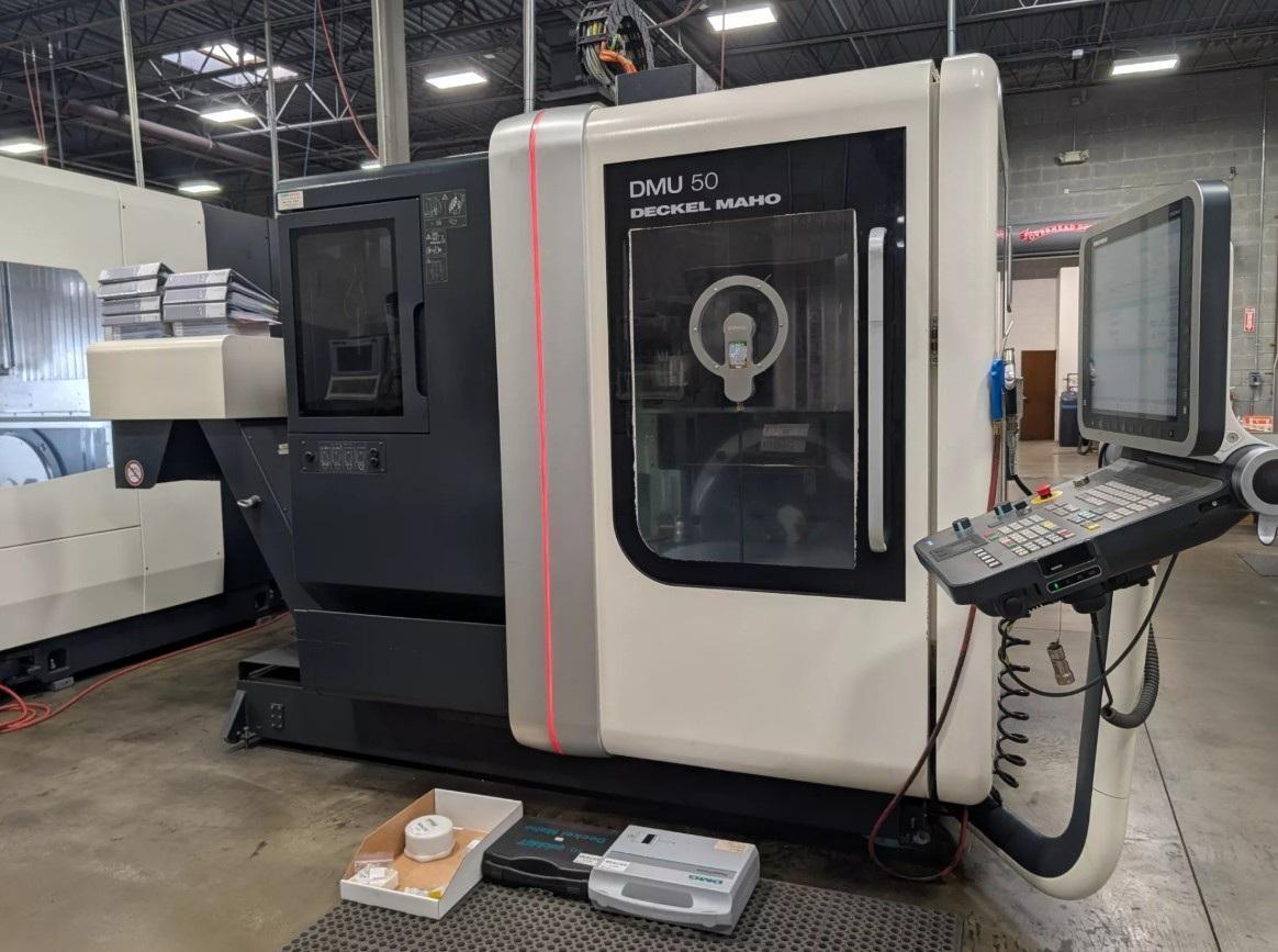 Used 2011 DMG Mori DMU 50 5-Axis Vertical Machining Center For Sale