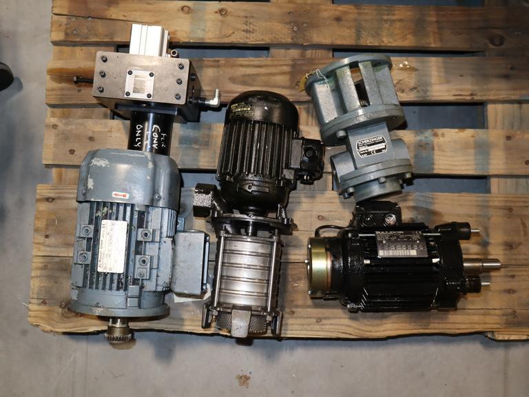 Scherzinger, Baldor, Vogel, - Assorted Motors & Pumps- Auction Item