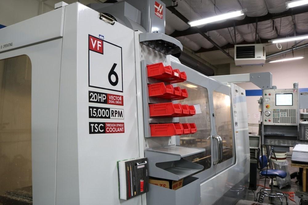 Haas VF6D/40 CNC Vertical Machining Center with Coolant Thru Spindle